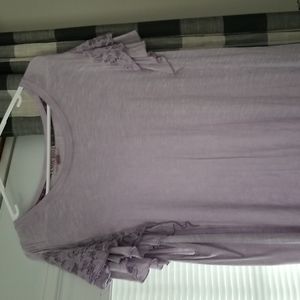 Flutter sleeve tunic